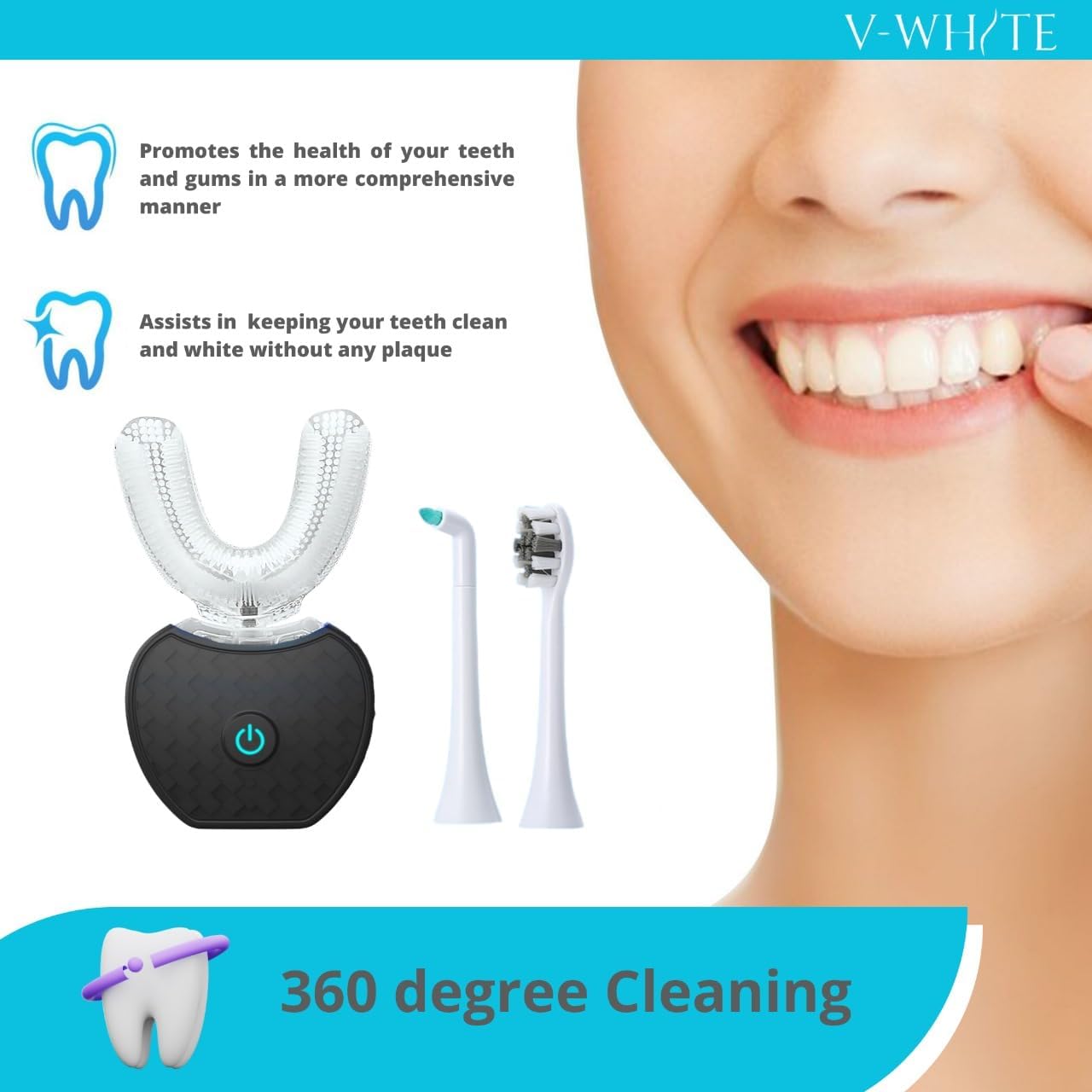 RadiantSmile™ Ultrasonic Toothbrush