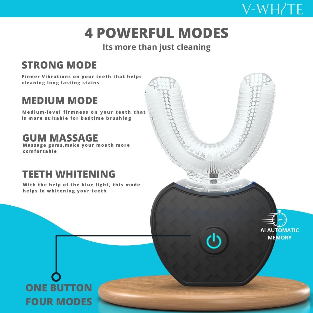 RadiantSmile™ Ultrasonic Toothbrush